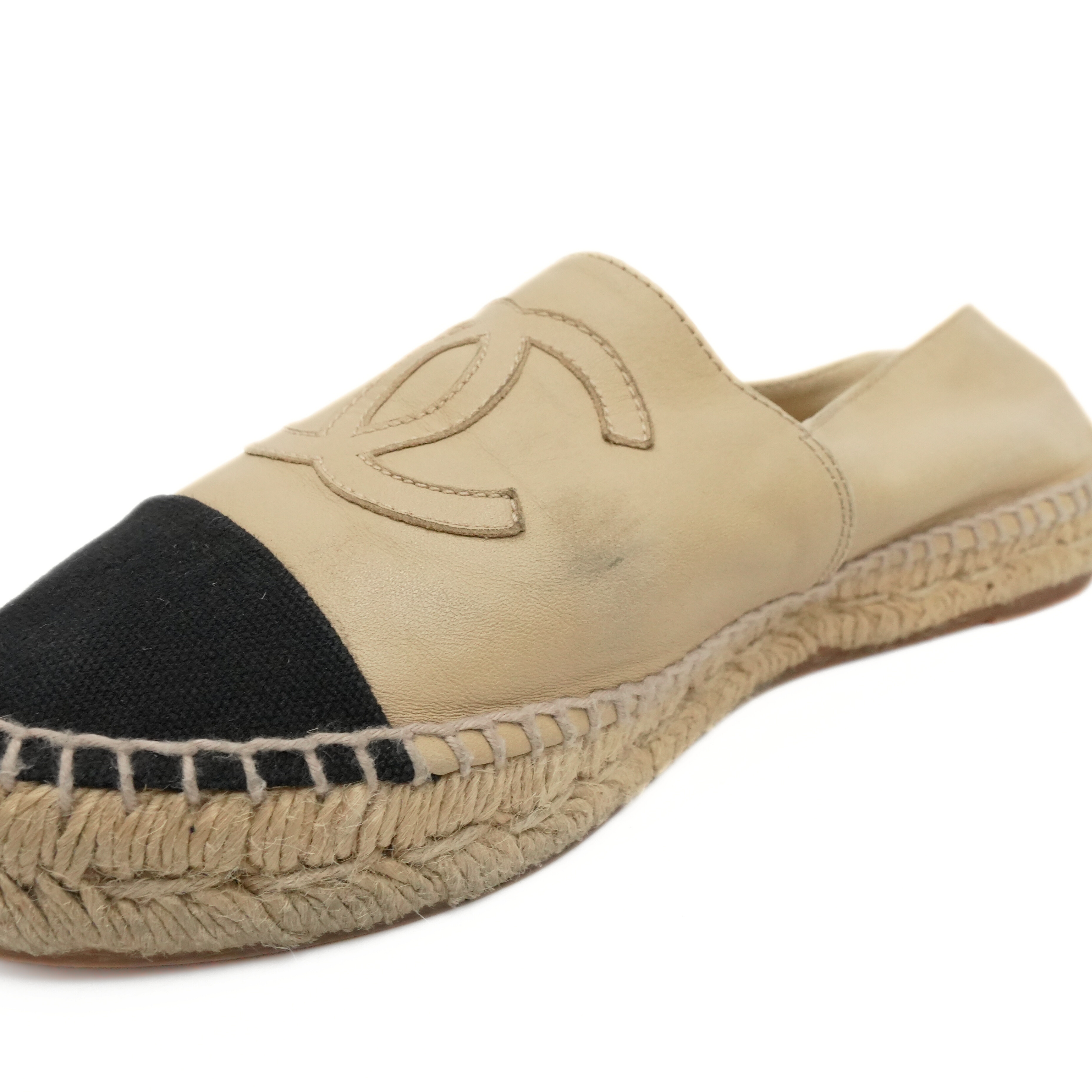 Chanel Leather Espadrilles - Women's 39