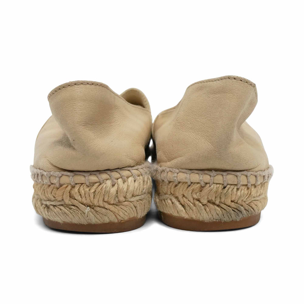 Chanel Leather Espadrilles - Women's 39