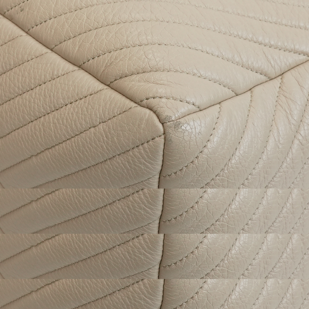 Chanel Chevron Quilted Bucket Bag