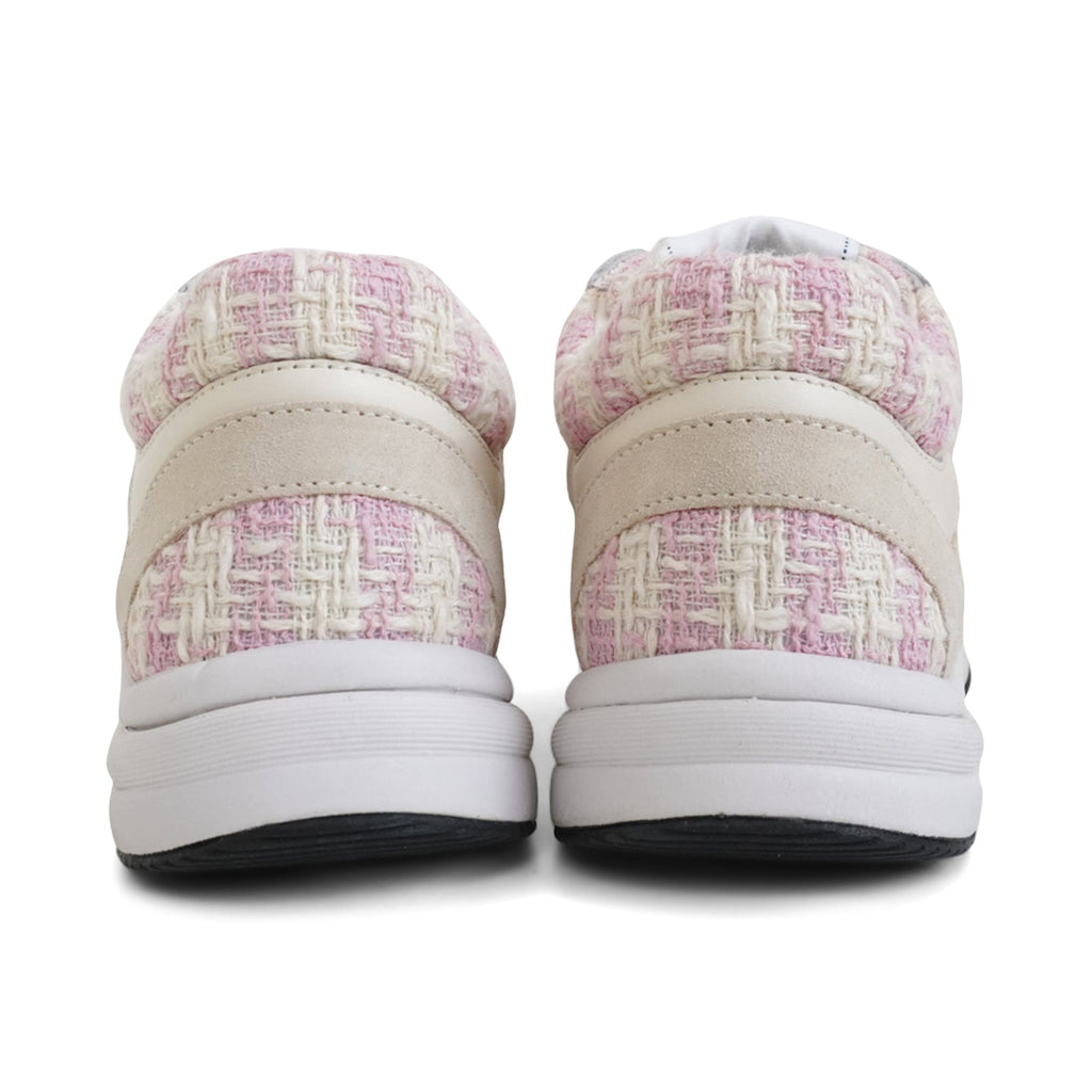 Chanel Pink Tweed Sneakers - Women's 36