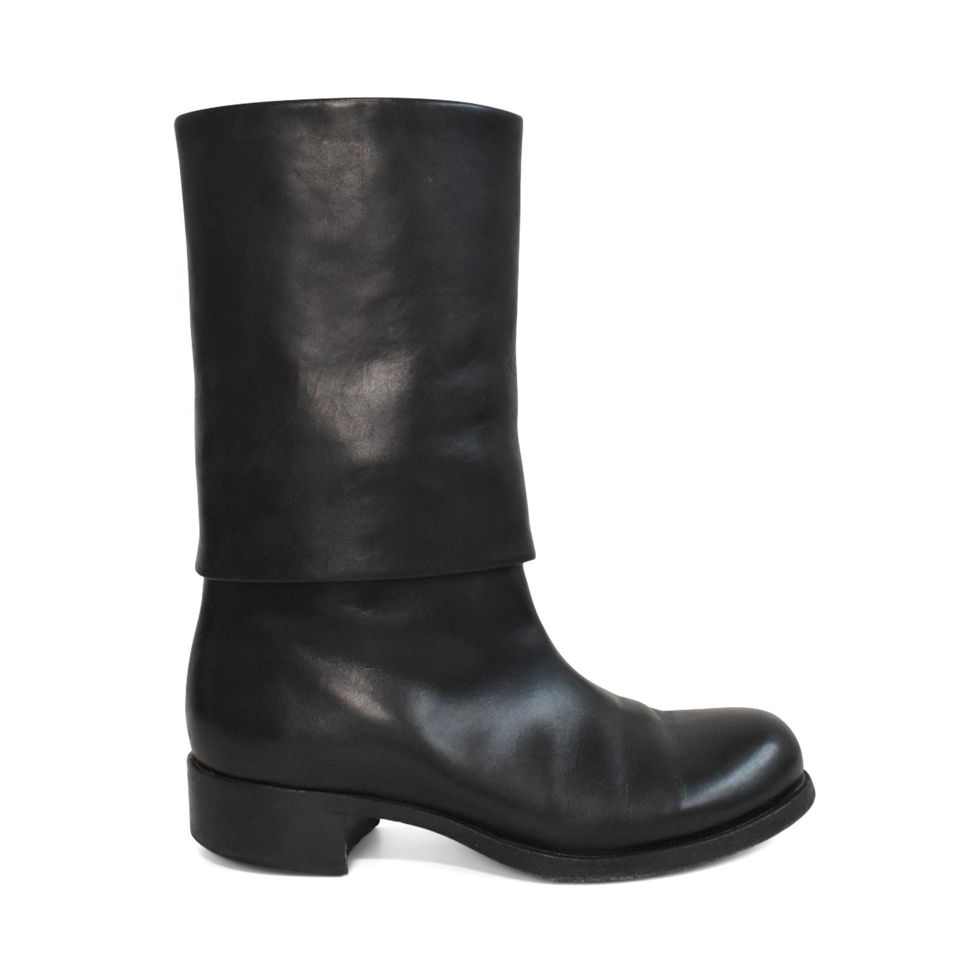 Chanel Calf-High Boots - Women's 38