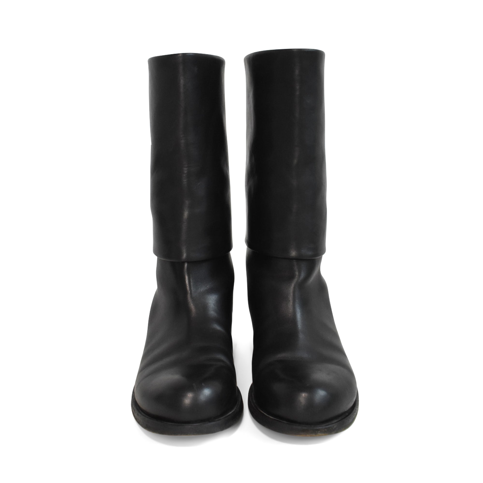Chanel Calf-High Boots - Women's 38
