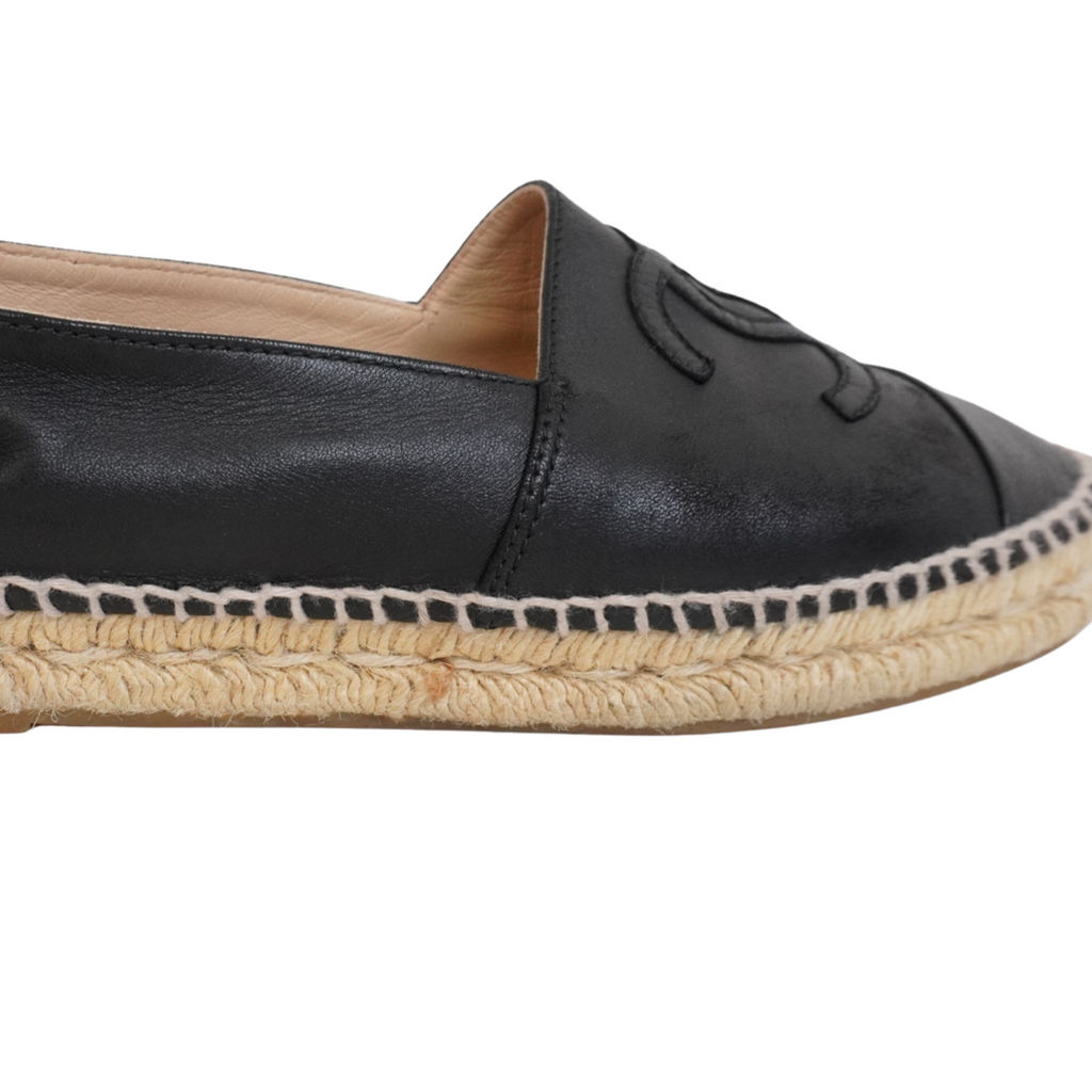 Chanel Leather Espadrilles - Women's 37