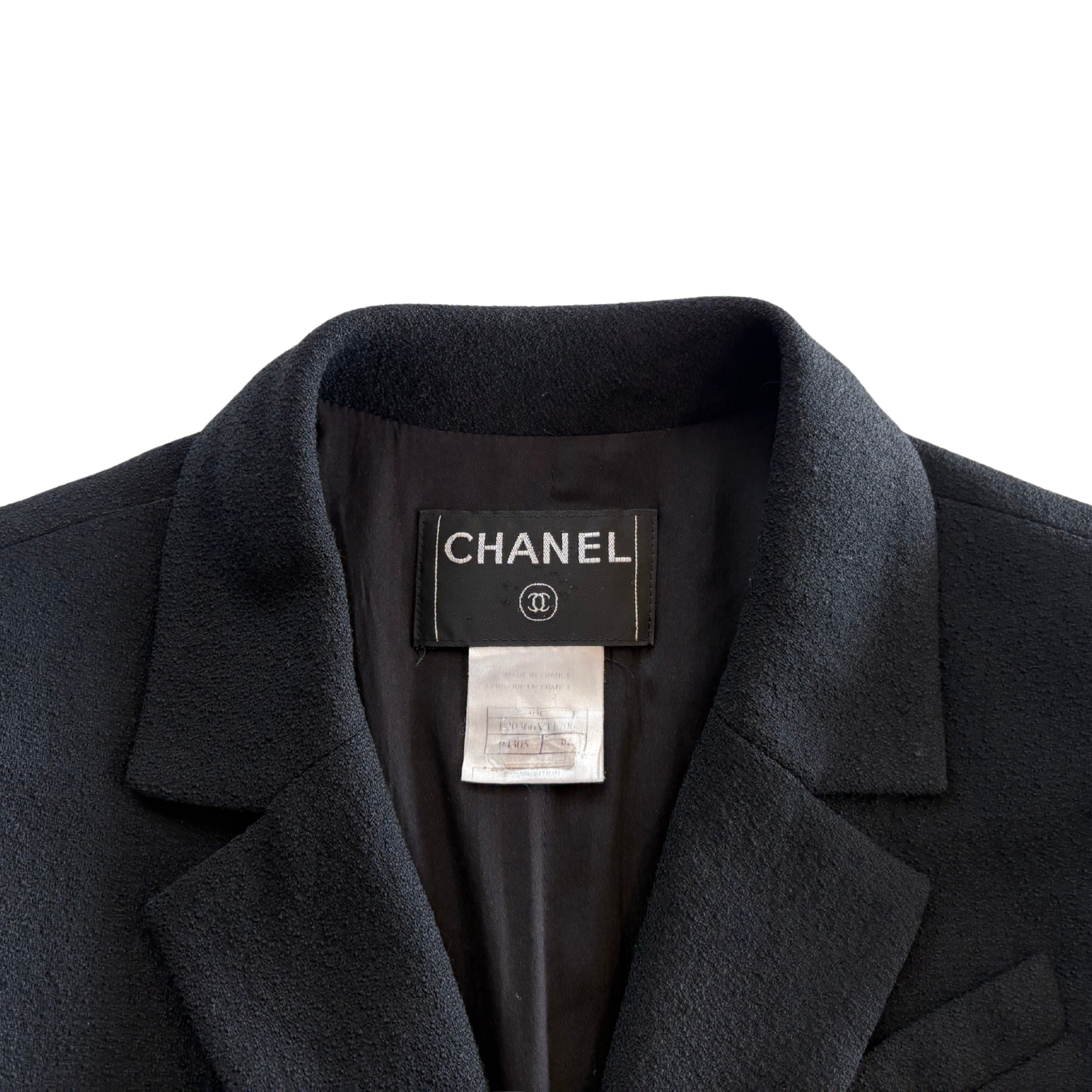 Chanel Wool Jumpsuit - Women's 38