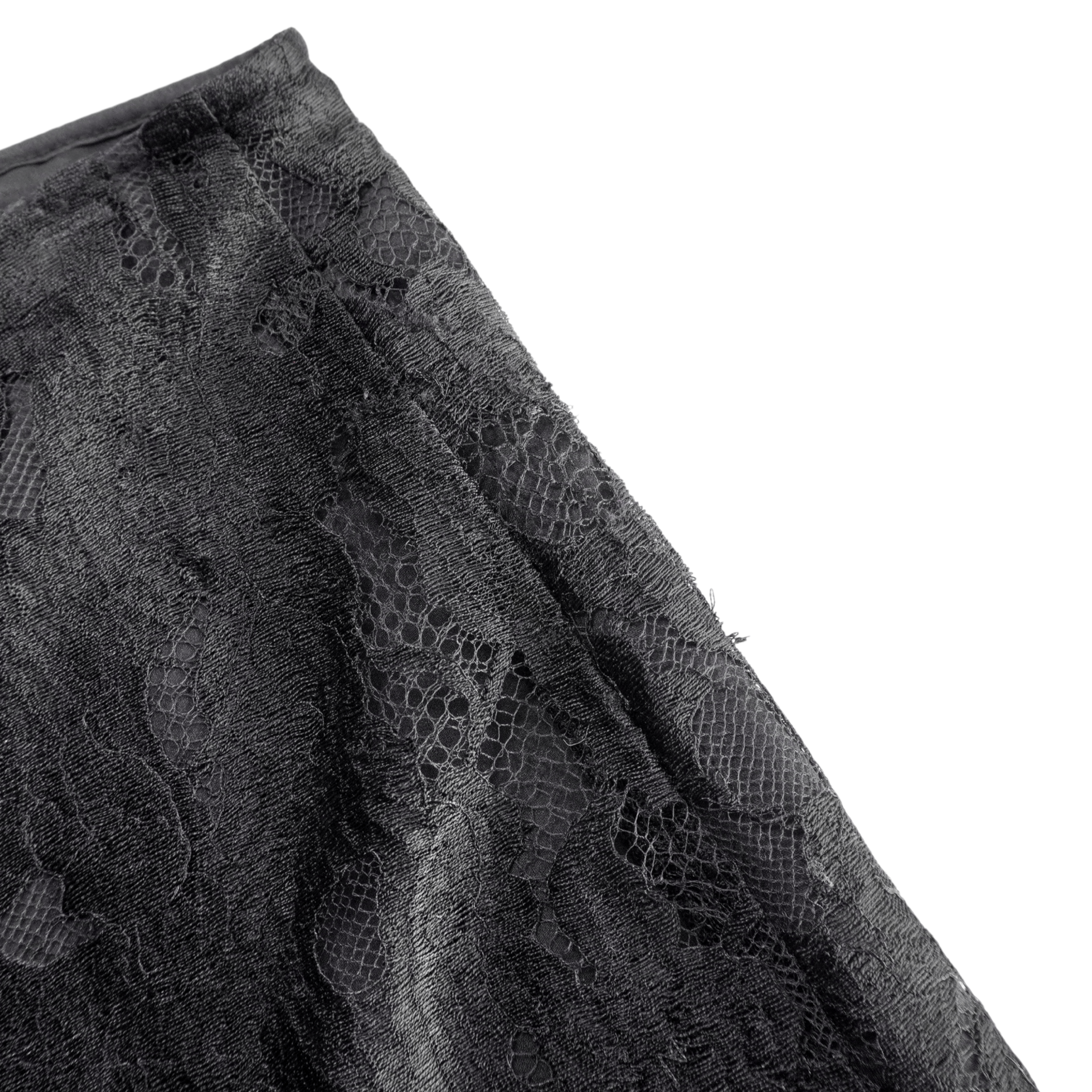 Chanel Lace Pleated Mini Skirt - Women's 38