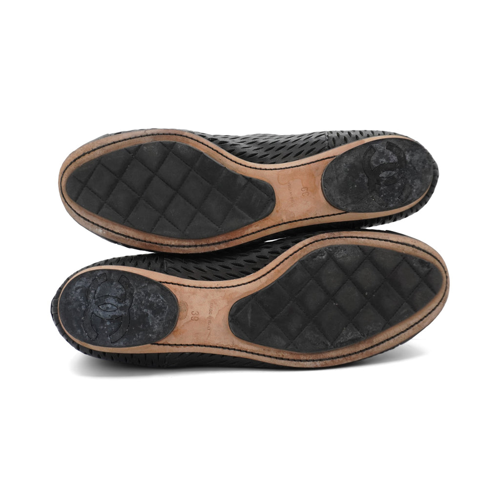 Chanel Perforated Ankle Boots - Women's 39