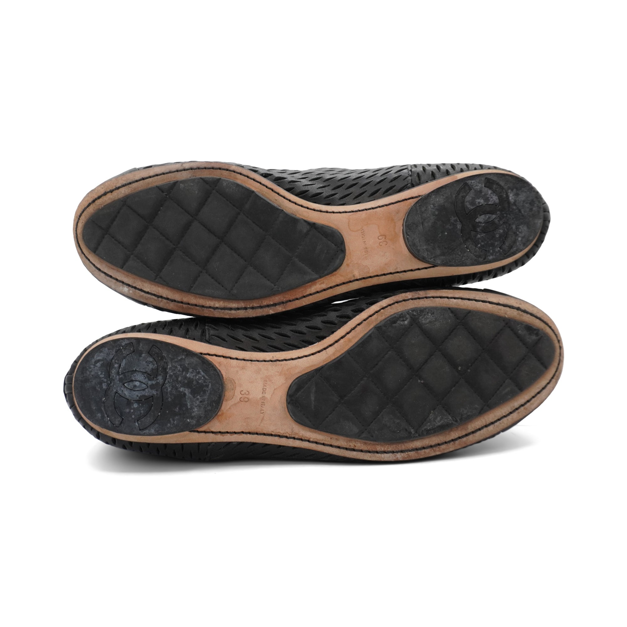 Chanel Perforated Ankle Boots - Women's 39