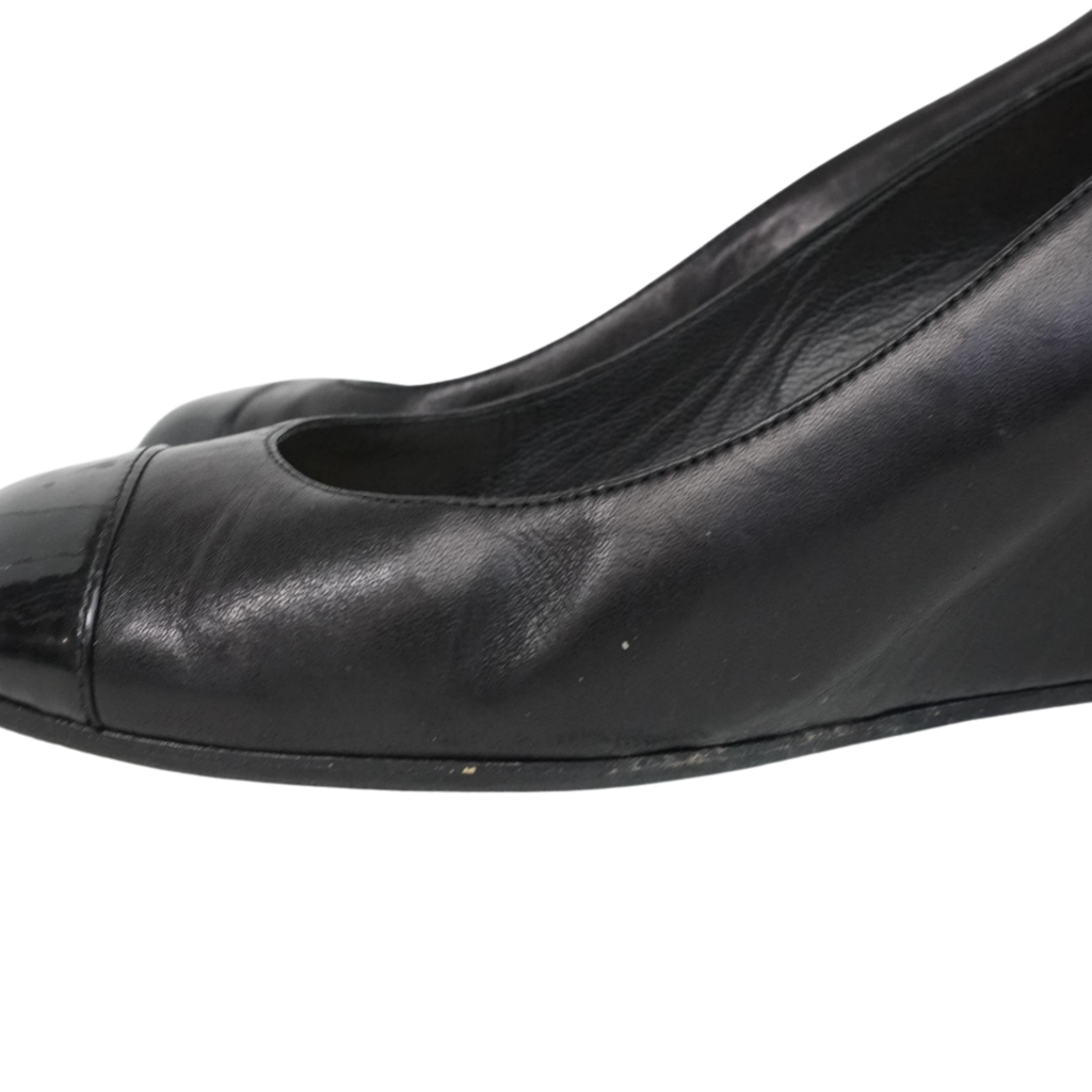 Chanel Leather Wedges - Women's 7.5