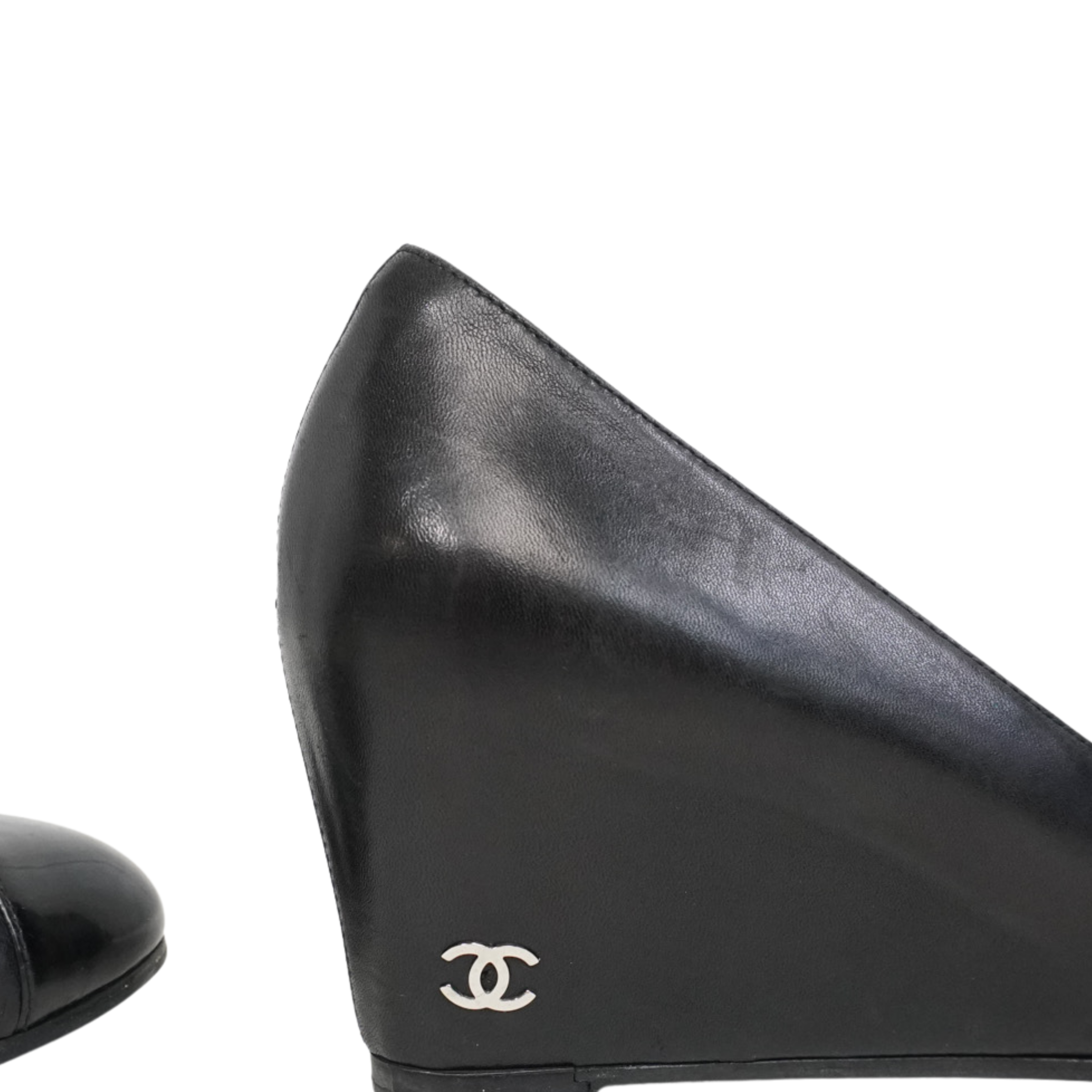 Chanel Leather Wedges - Women's 7.5