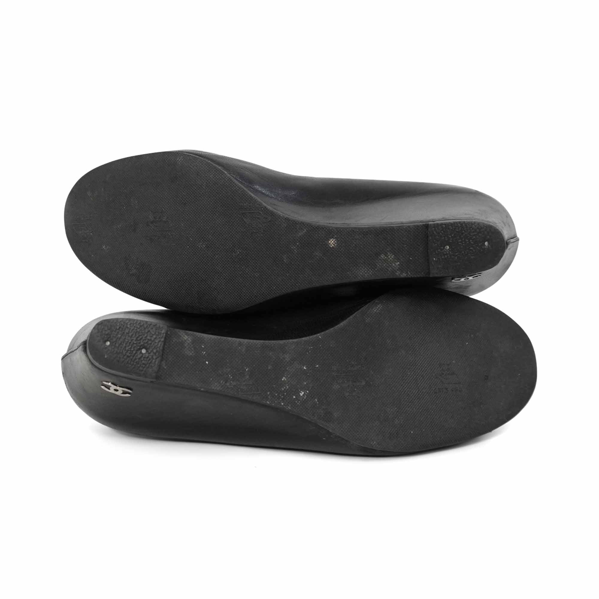 Chanel Leather Wedges - Women's 7.5