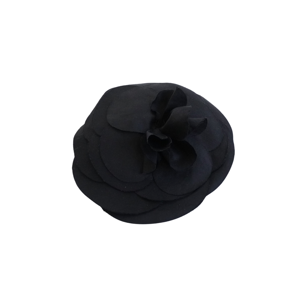 Chanel 'Camelia' Silk Brooch