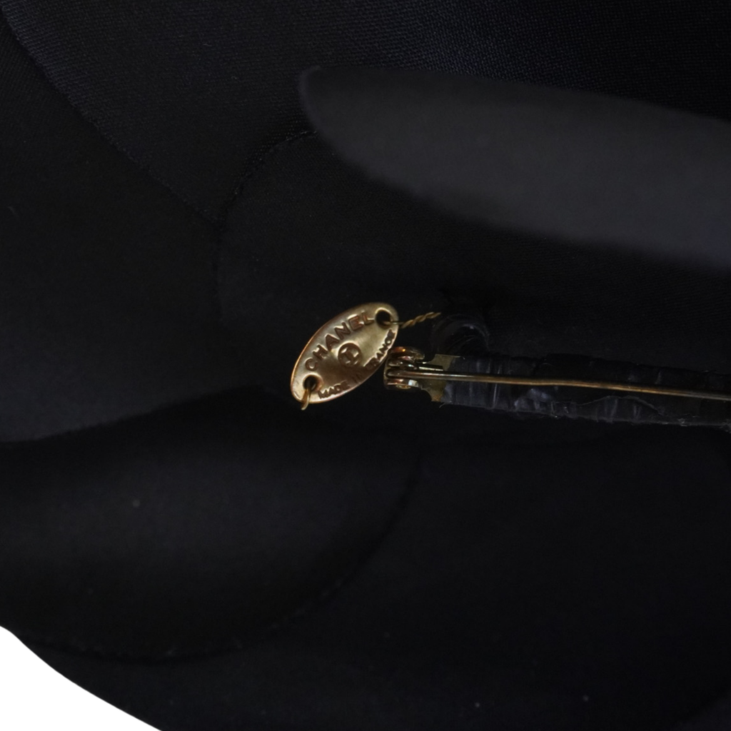 Chanel 'Camelia' Silk Brooch