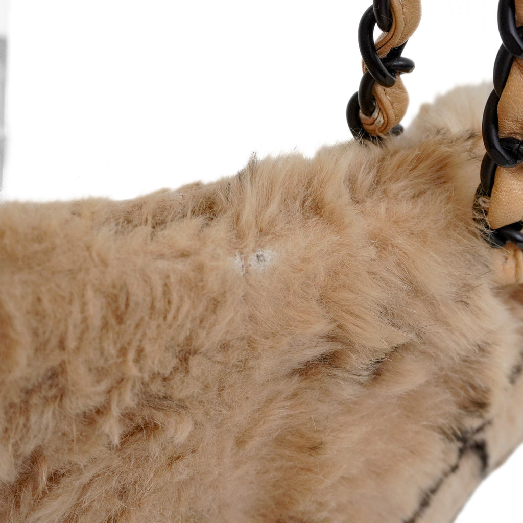 Chanel Rabbit Fur Tote Bag