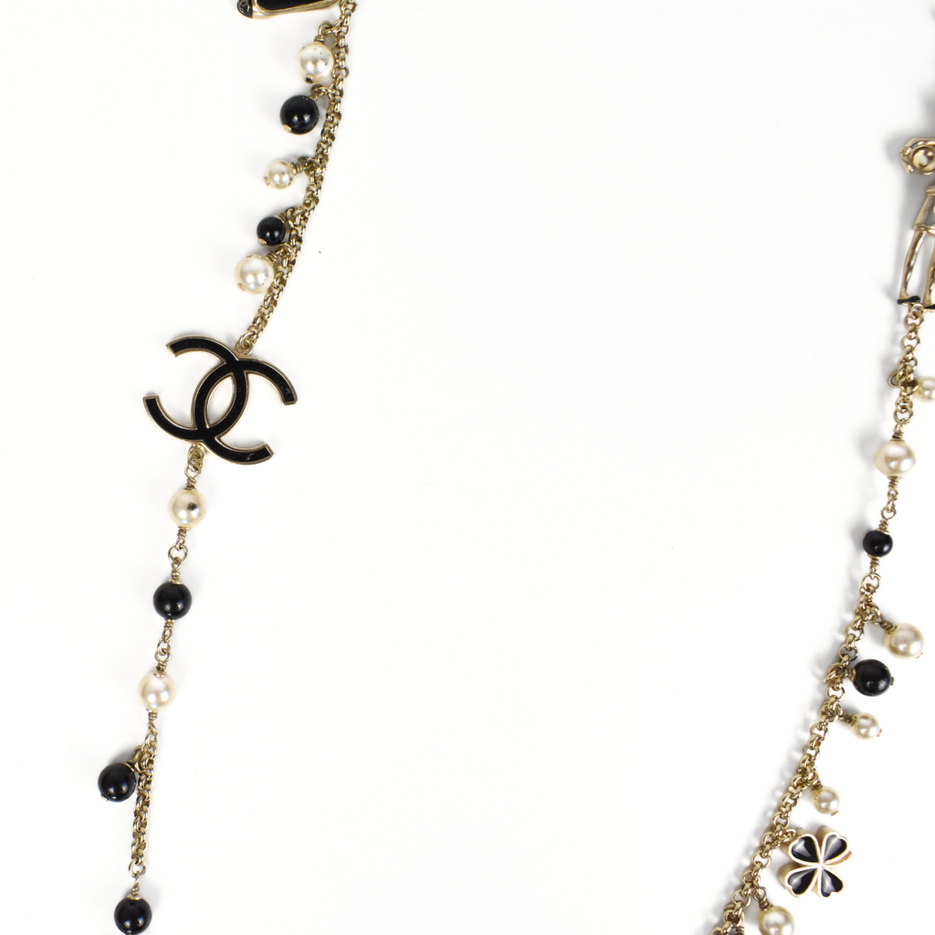 Chanel 'CC Pearl Charm' Necklace