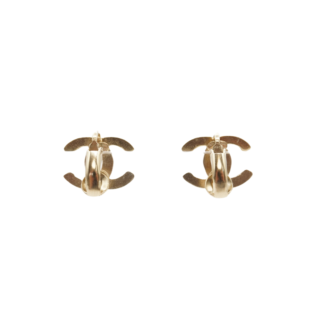 Chanel '10P Cocomark' Clip On Earrings