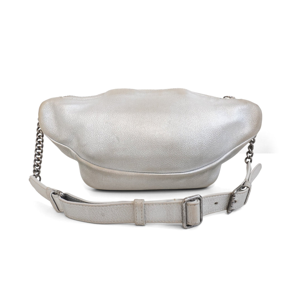 Chanel Silver Fanny Pack