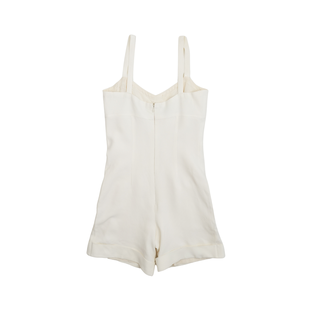 Chanel Cream Romper - Women's XS