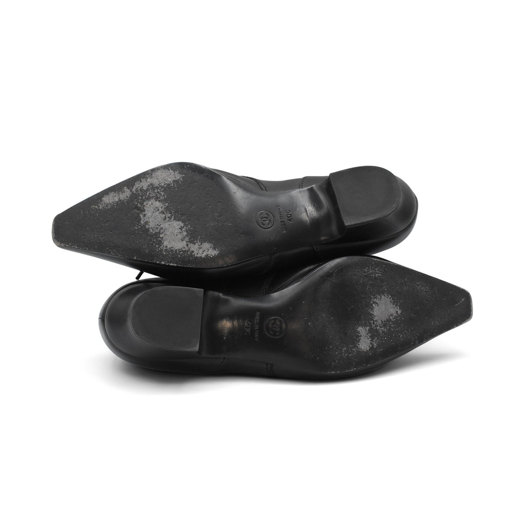 Chanel Heeled Derby Shoes - Women's 40