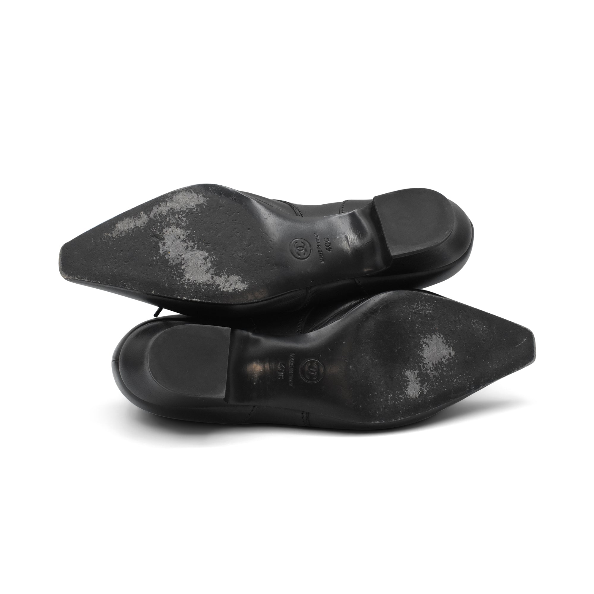 Chanel Heeled Derby Shoes - Women's 40
