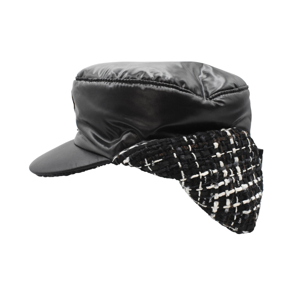 Chanel 'Coco Neige' Trapper Hat - M