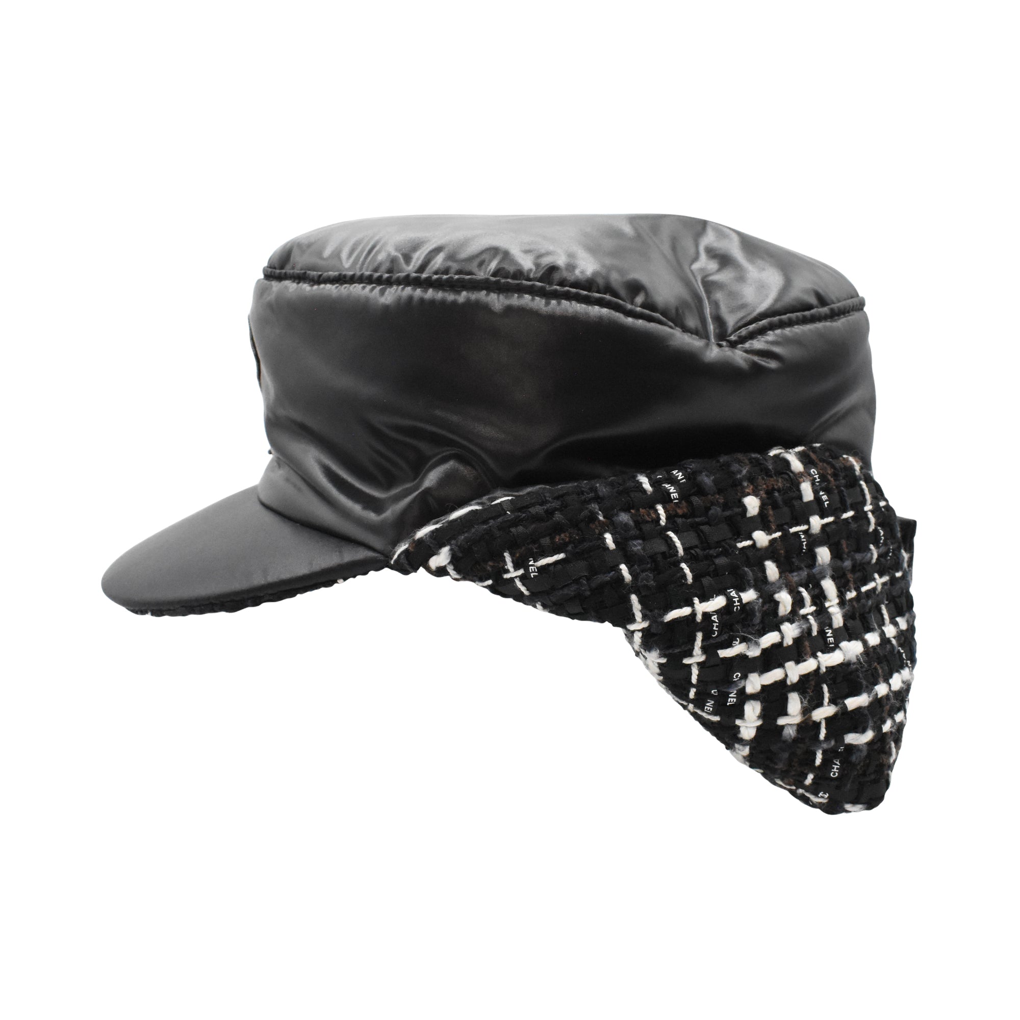 Chanel 'Coco Neige' Trapper Hat - M