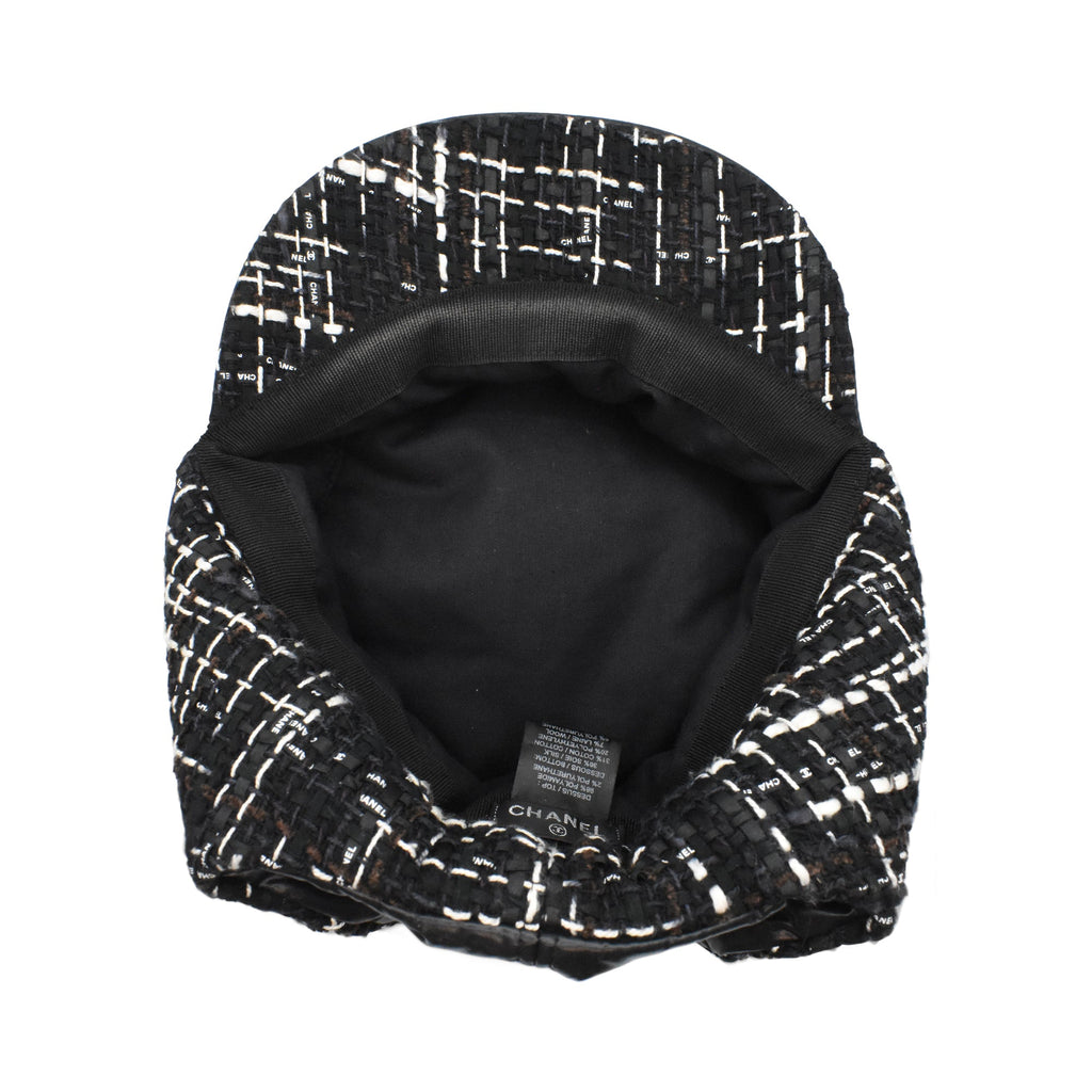Chanel 'Coco Neige' Trapper Hat - M