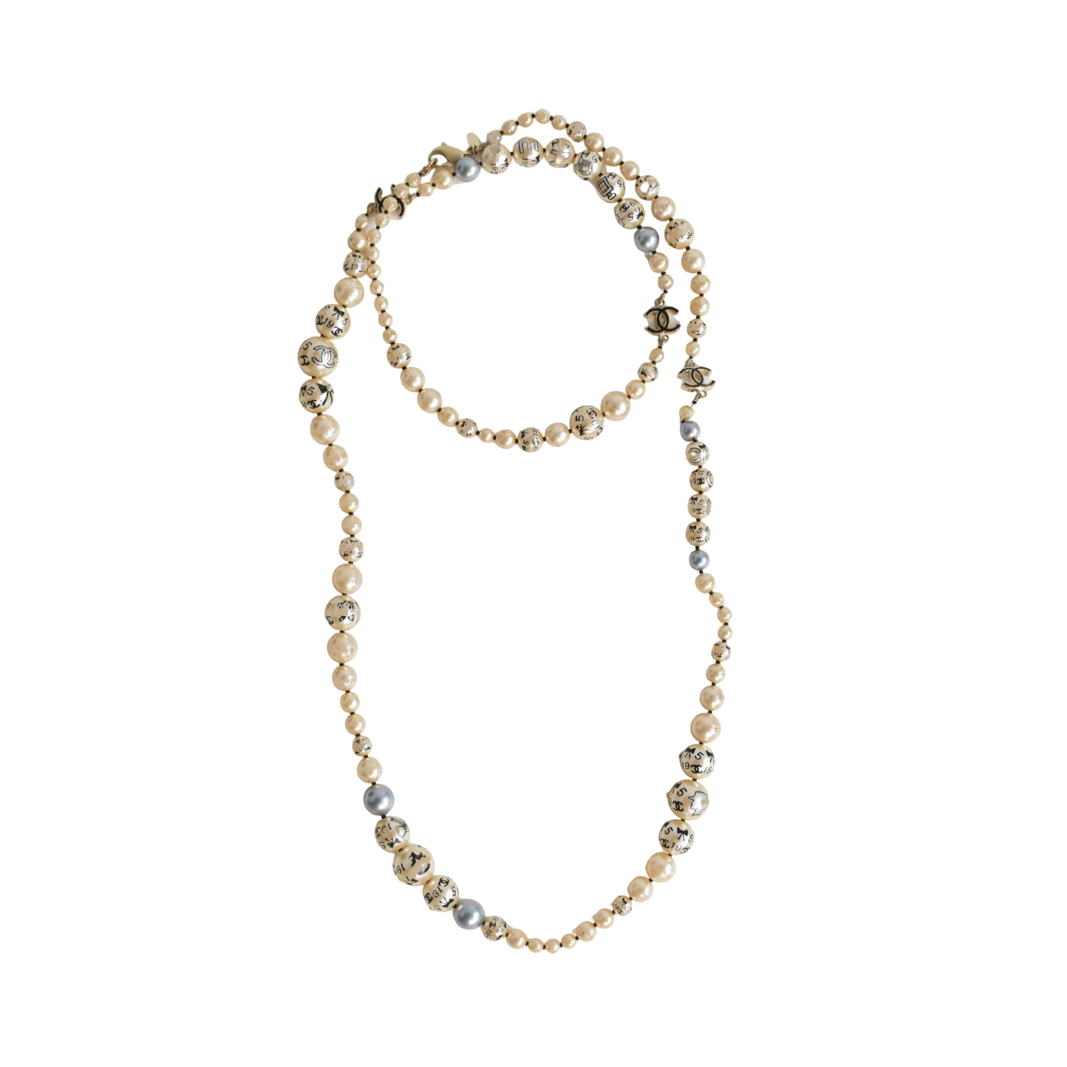 Chanel Graduated Pearl Necklace