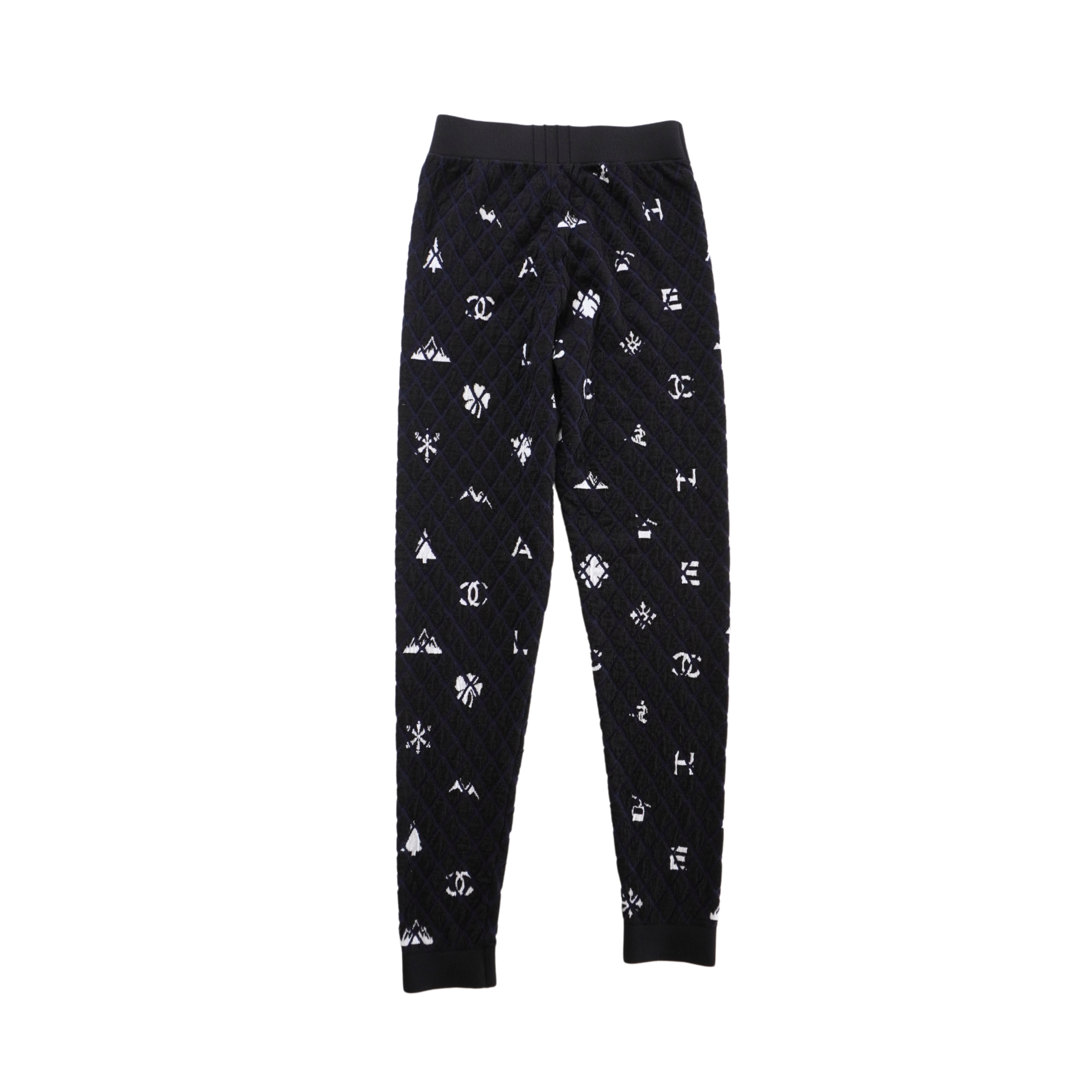 Chanel Diamond Quilted Leggings - Women's 36