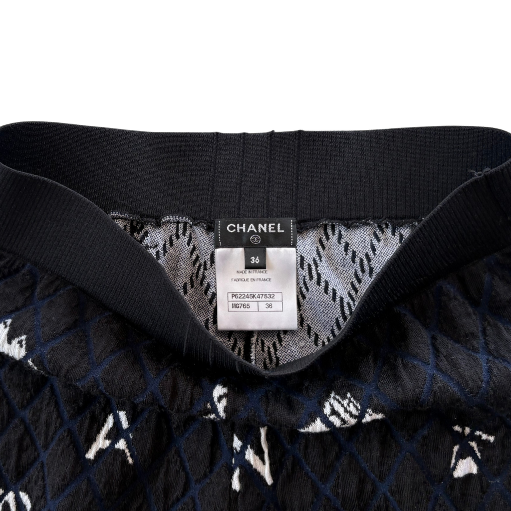 Chanel Diamond Quilted Leggings - Women's 36