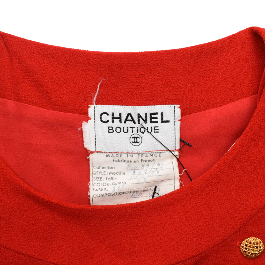 Chanel Boutique Vintage Blazer Dress - Women's 42