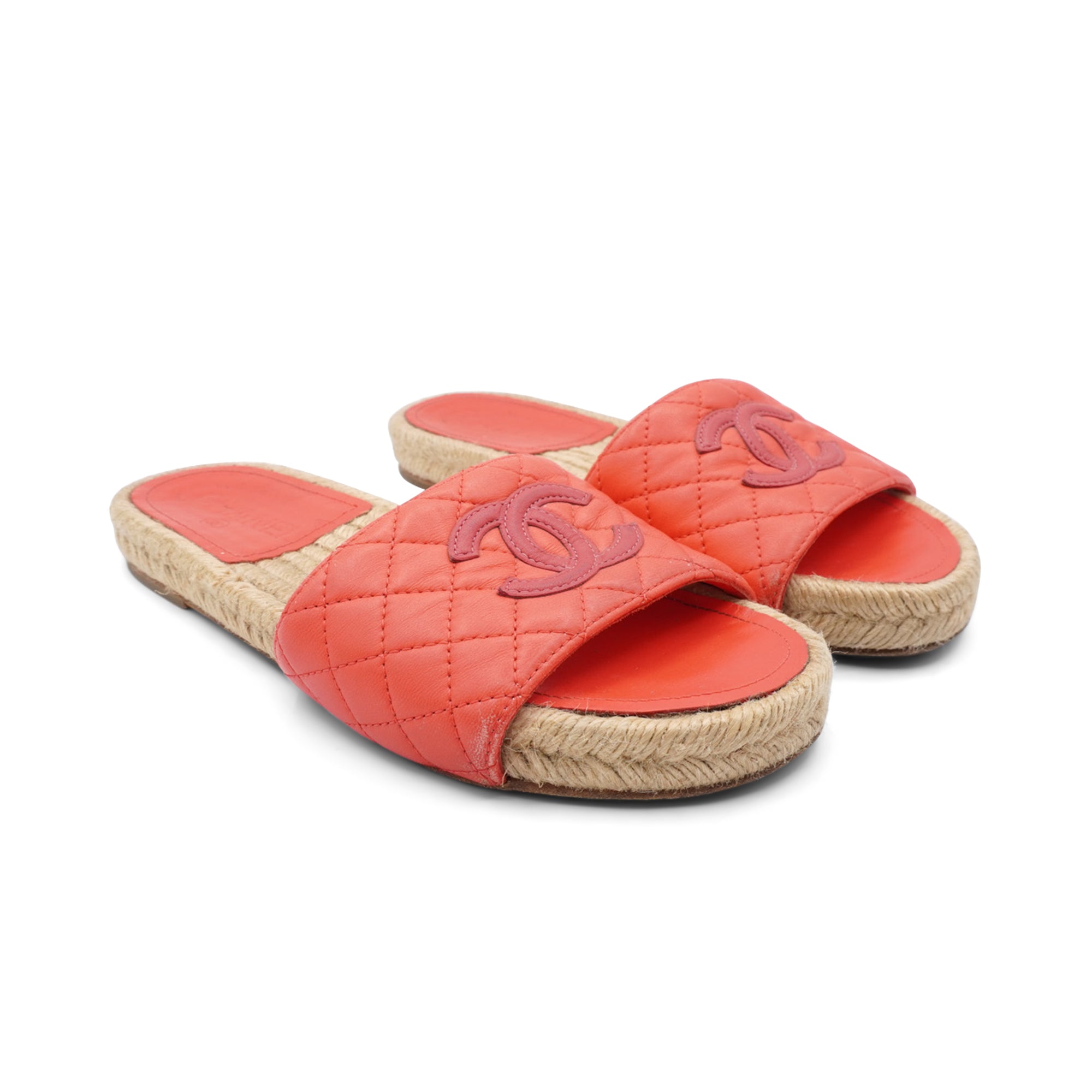 Chanel Espadrille Slides - Women's 36