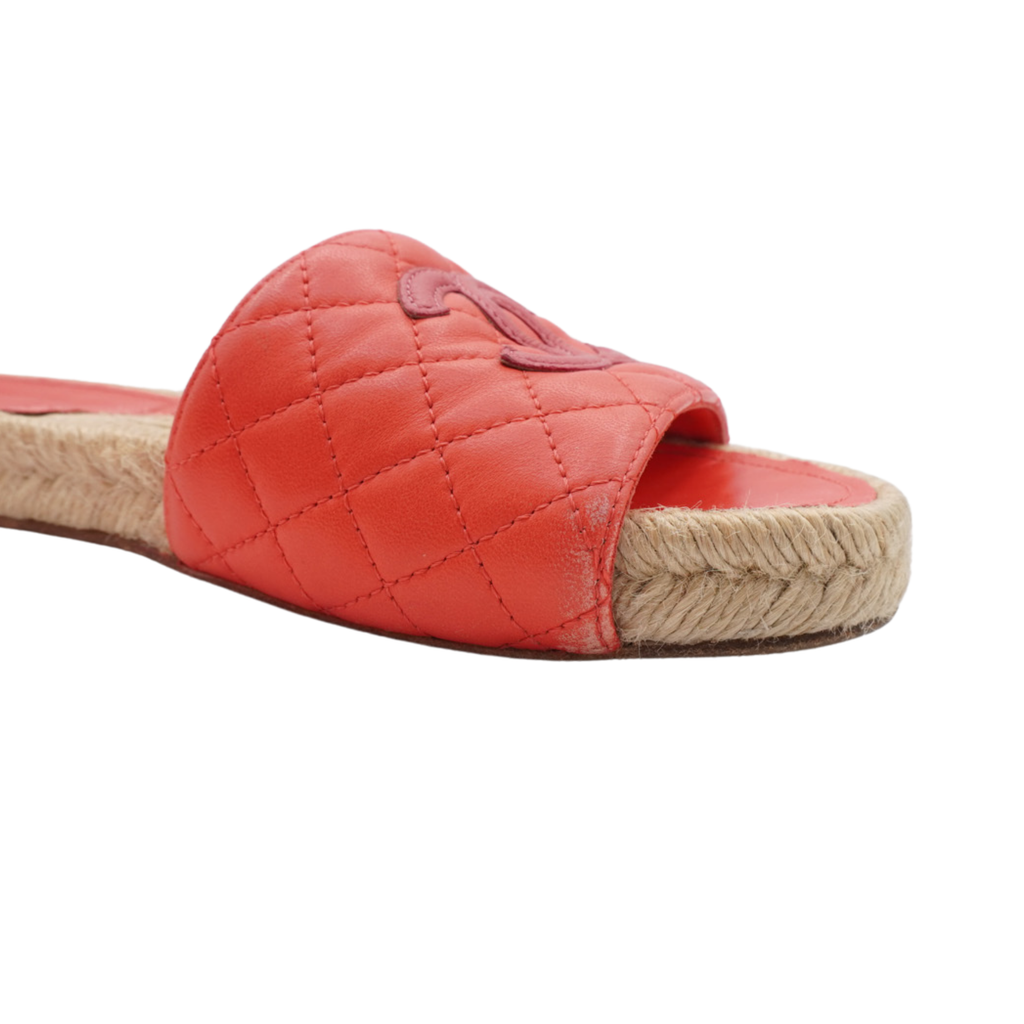 Chanel Espadrille Slides - Women's 36