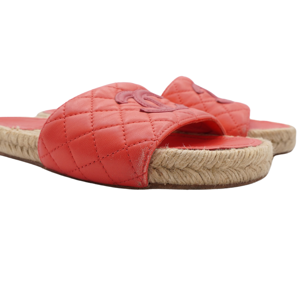 Chanel Espadrille Slides - Women's 36