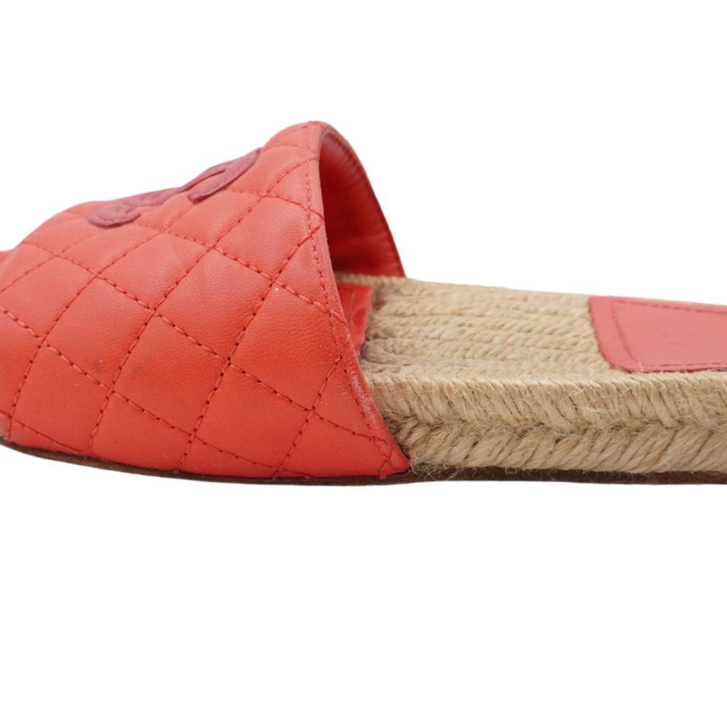 Chanel Espadrille Slides - Women's 36