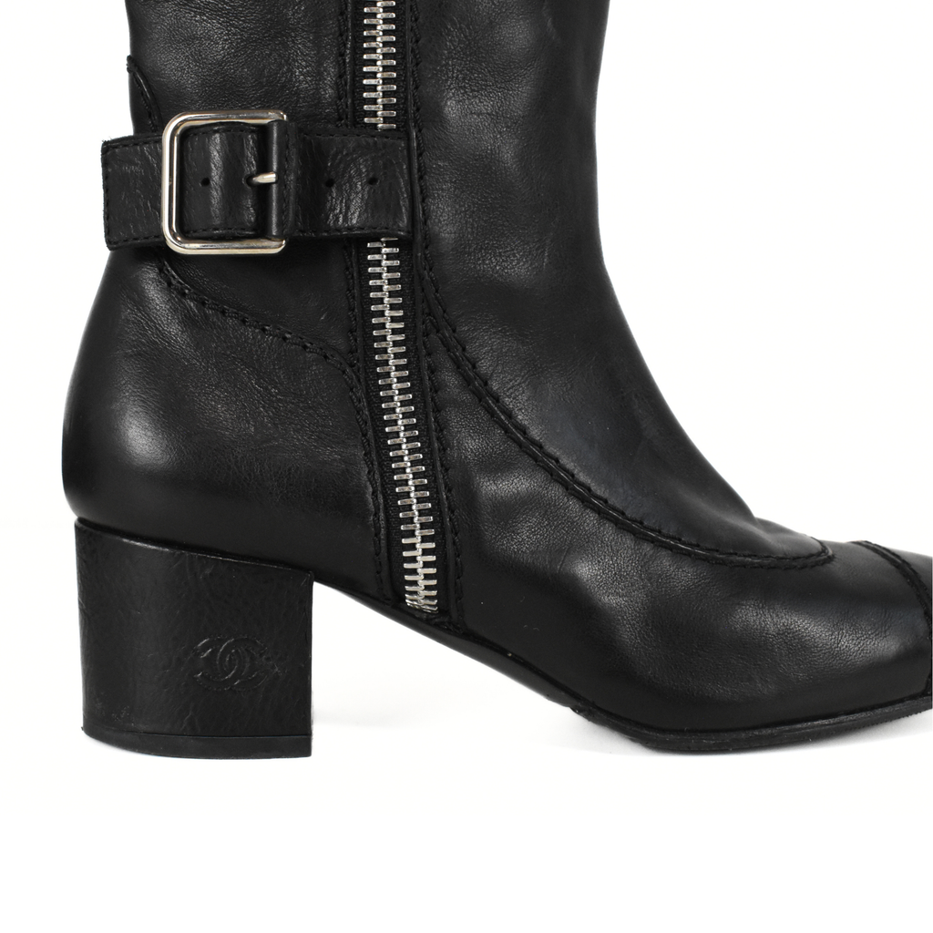 Chanel Riding Boots - Women's 38