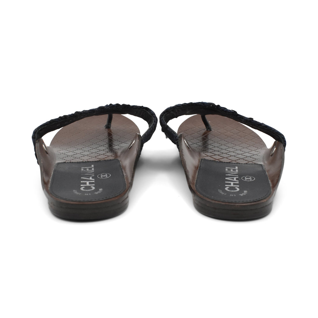 Chanel Thong Sandals - Women's 37