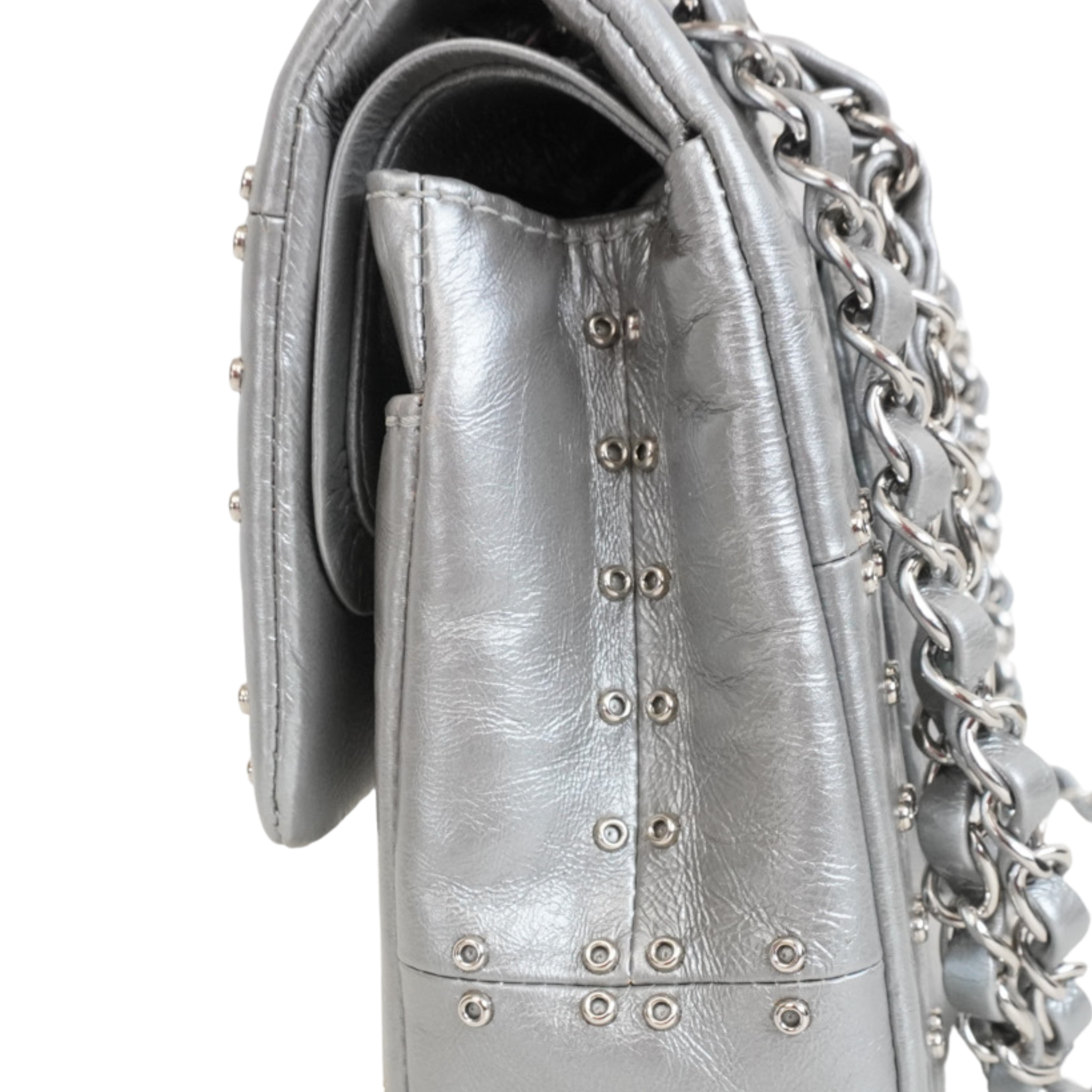 Chanel 'Airline Grommet' Double Flap Bag