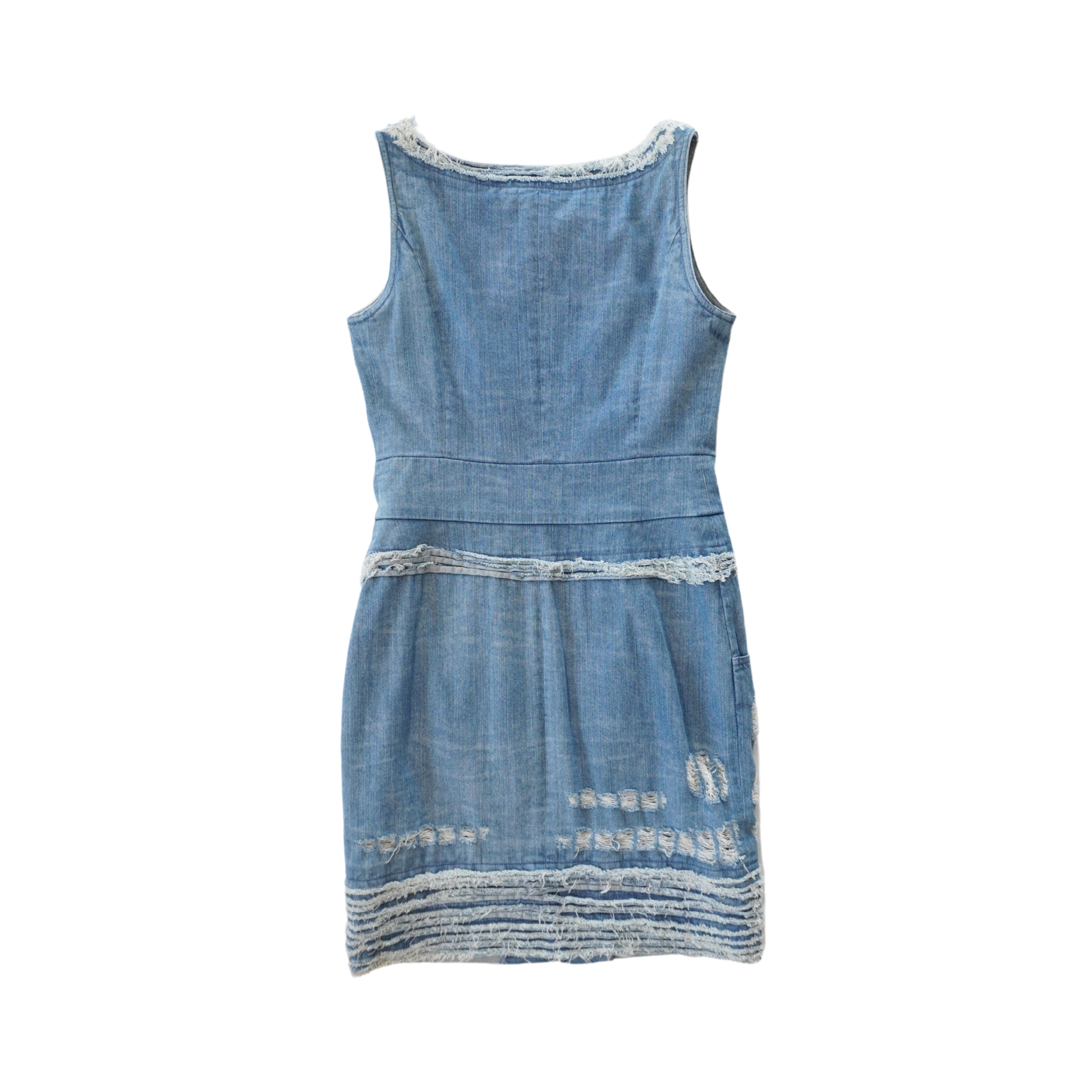 Chanel '2008 Fall' Denim Dress - Women's 36