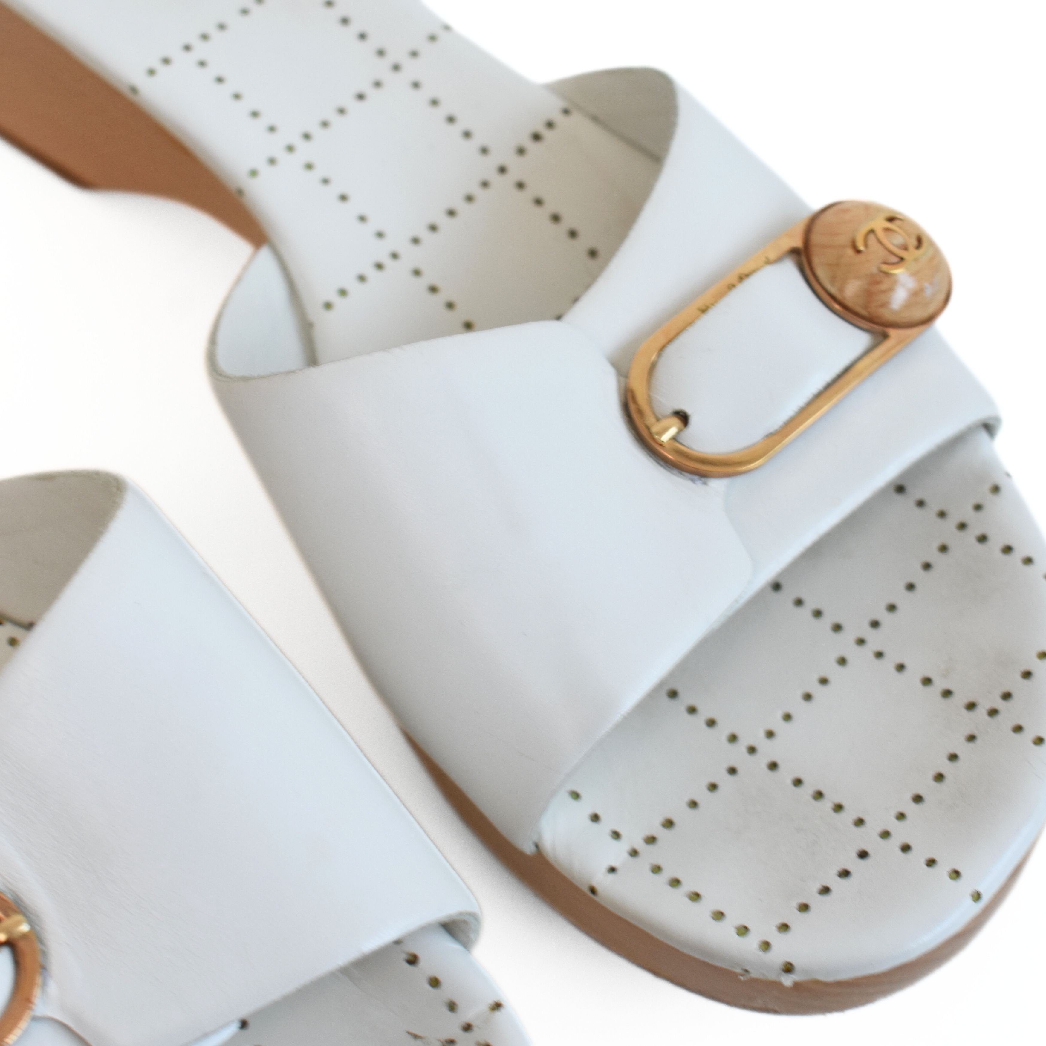 Chanel Vintage Clog Sandals - Women's 6