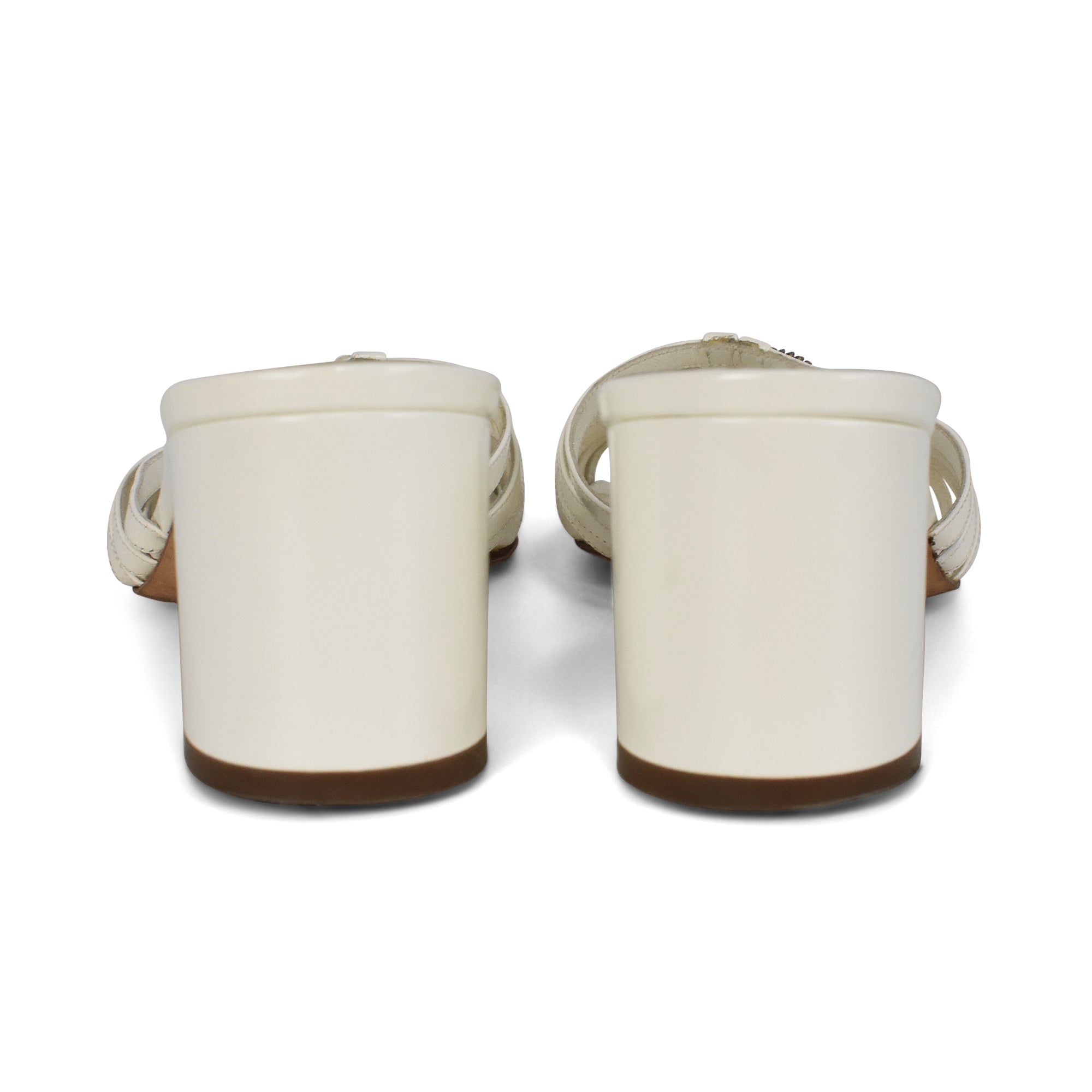 Chanel Strappy Mules - Women's 37.5