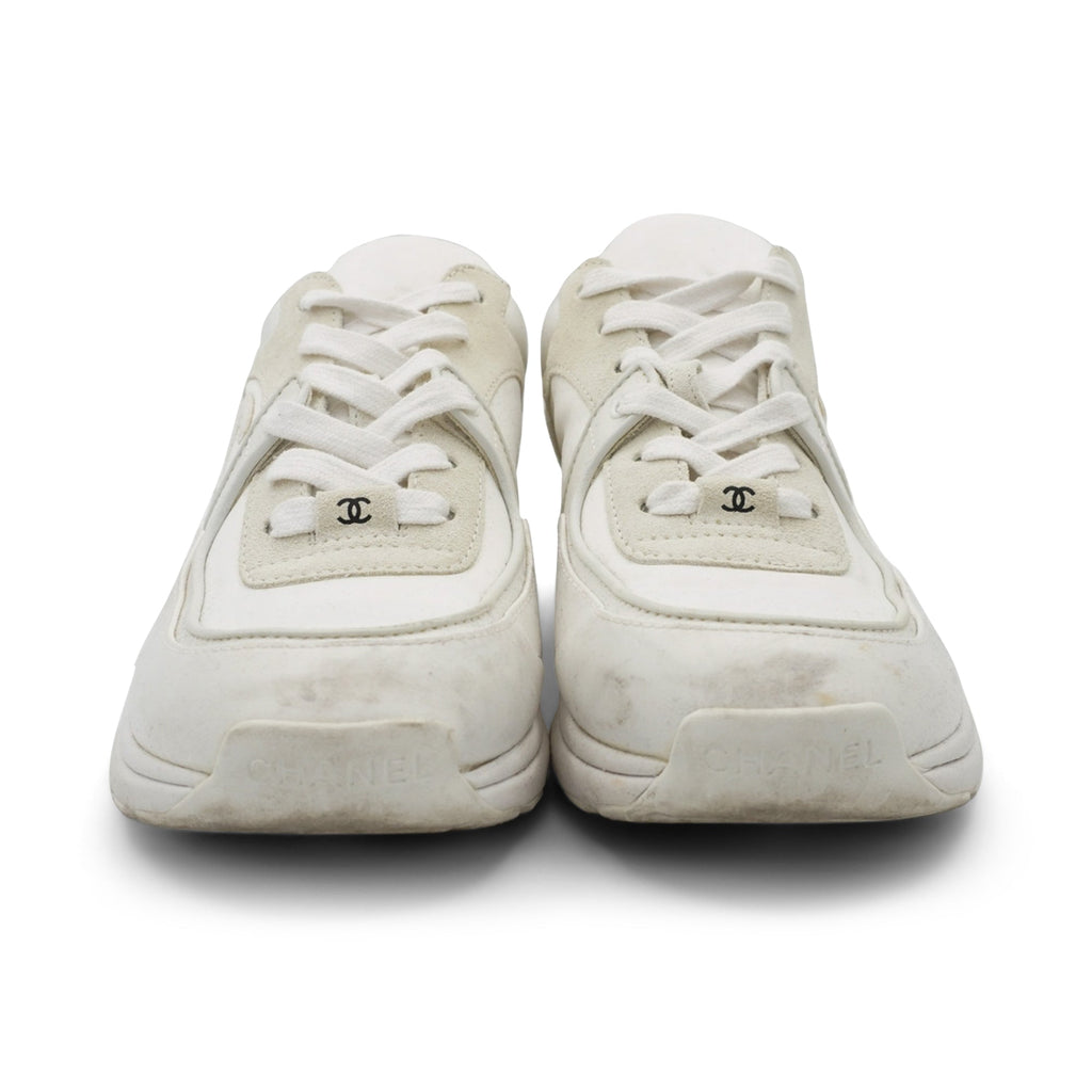 Chanel 'Interlocking CC' Sneakers - Women's 37.5
