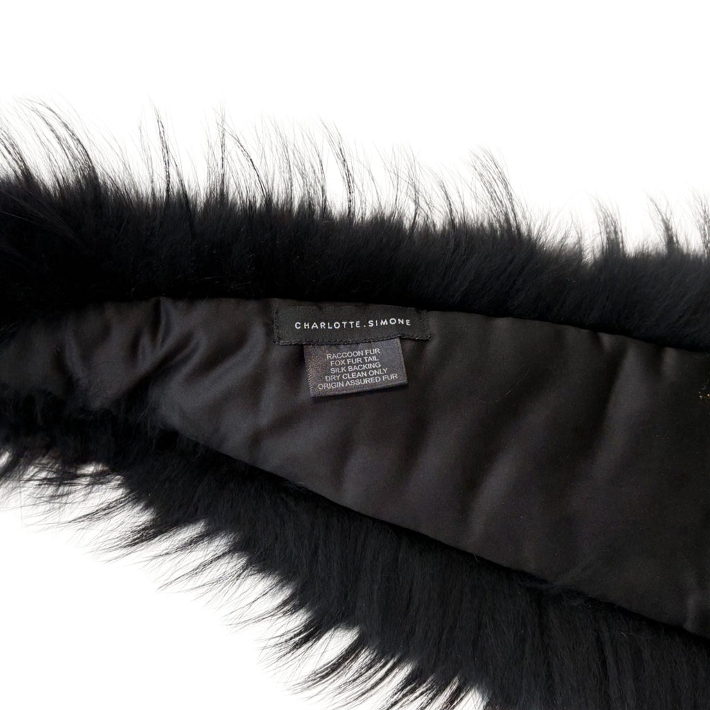 Charlotte Simone Fur Scarf