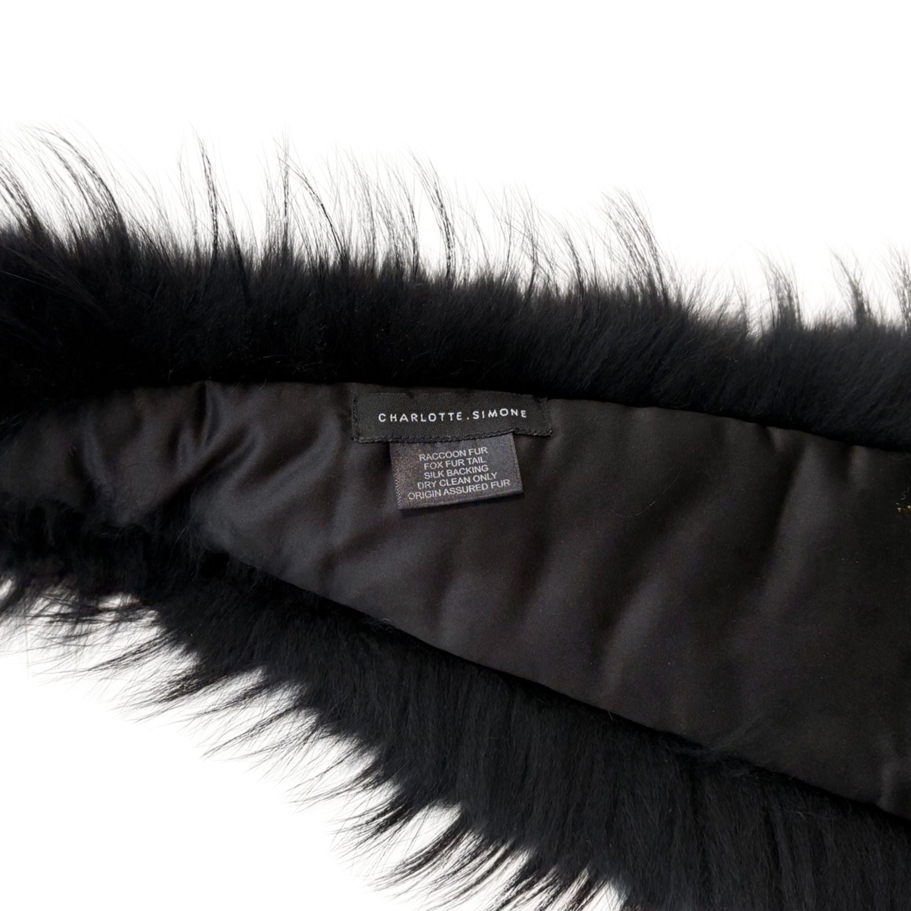 Charlotte Simone Fur Scarf