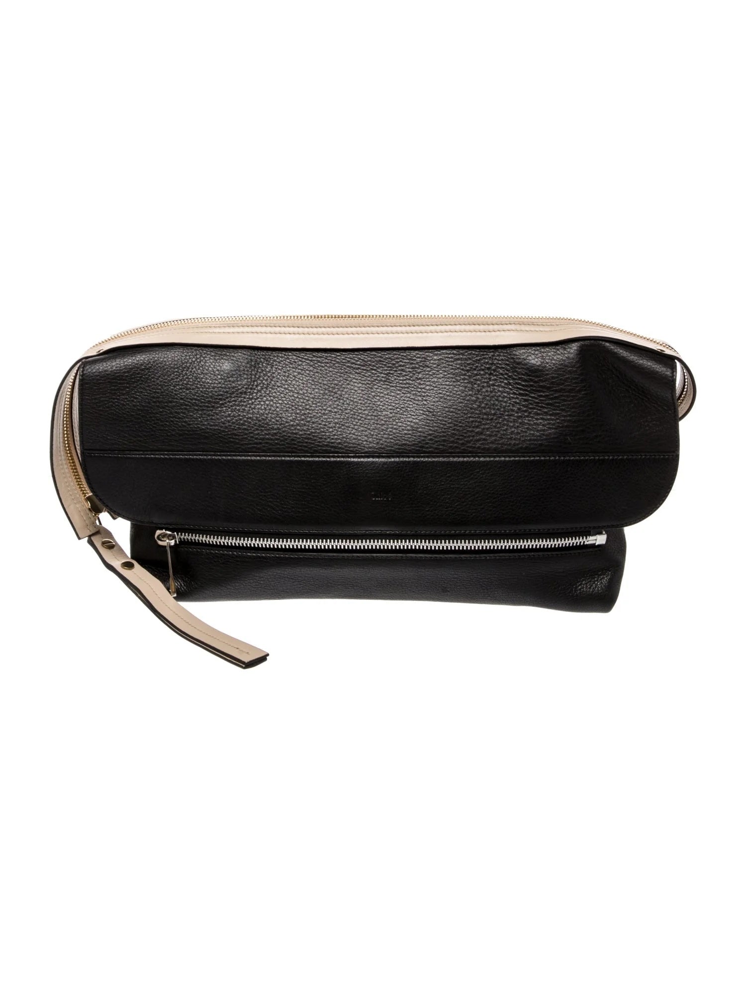 CHLOÉ CALFSKIN LEATHER CLUTCH BAG
