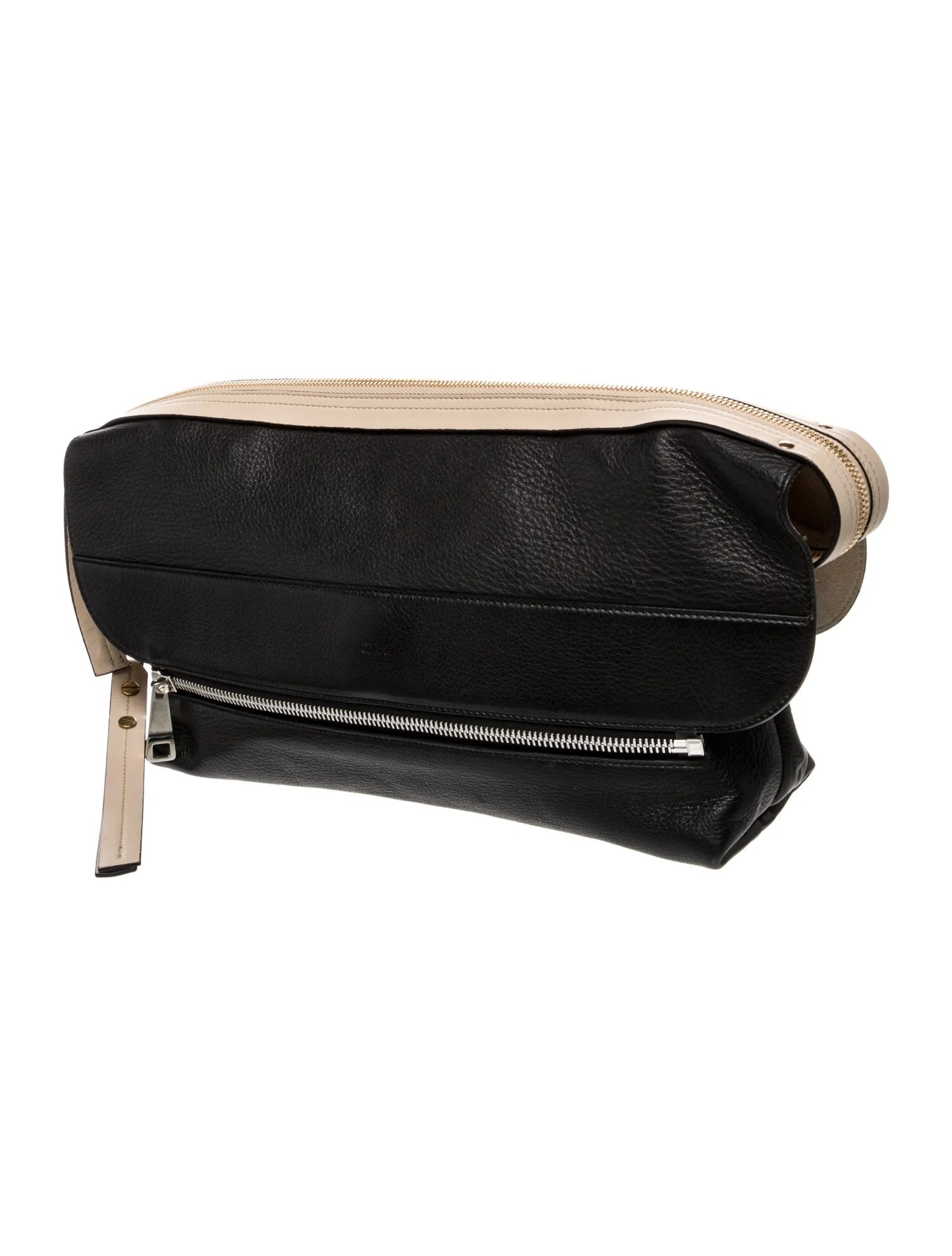 CHLOÉ CALFSKIN LEATHER CLUTCH BAG