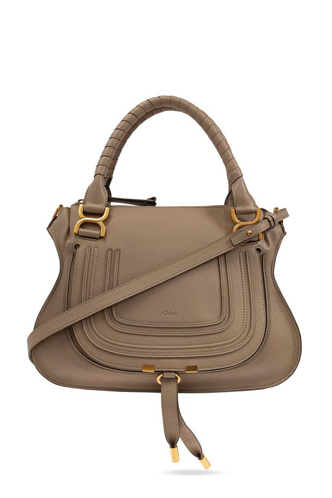 CHLOÉ MEDIUM MARCIE CALFSKIN LEATHER BAG