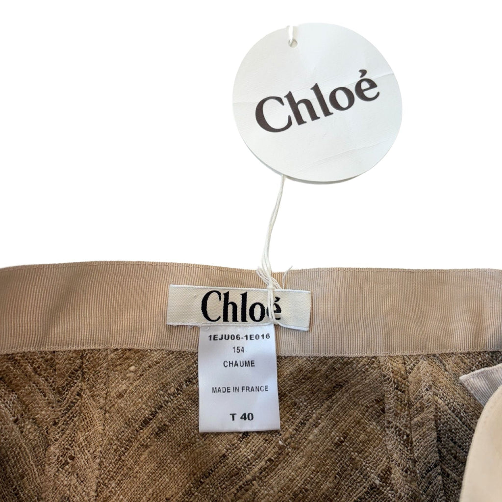 Chloe Vintage Tweed Skirt - Women's 40