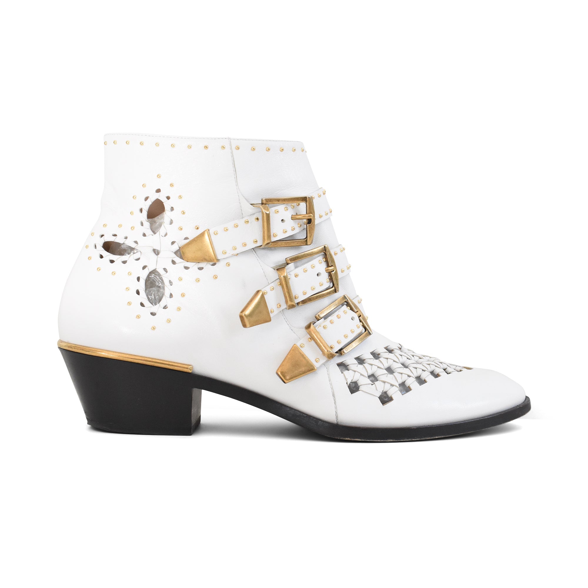 Chloe ‘Susanna’ Cutout Booties - Women's 40