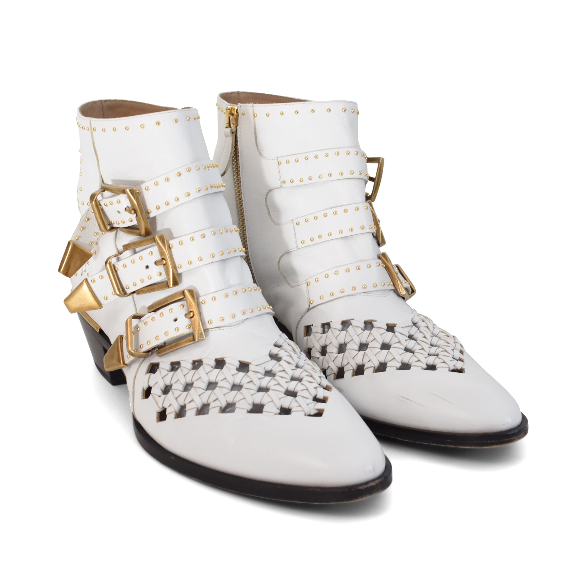 Chloe ‘Susanna’ Cutout Booties - Women's 40