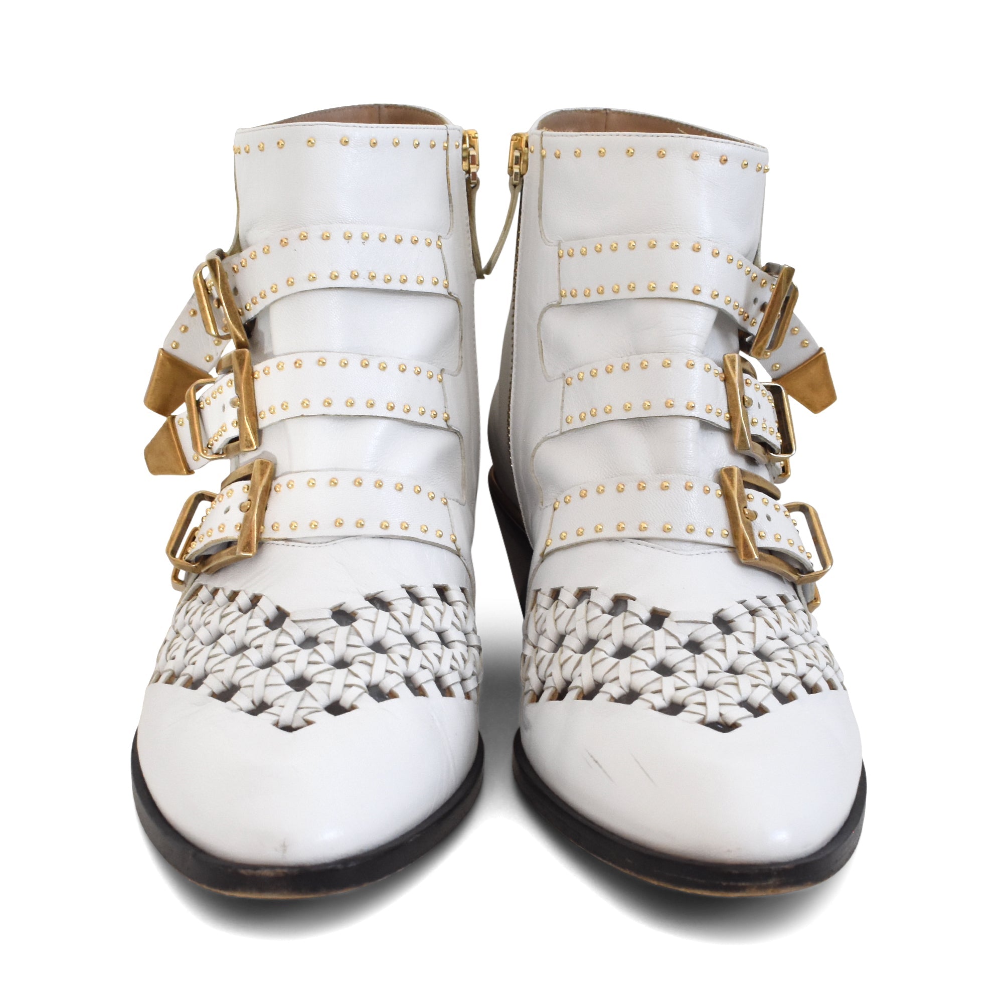 Chloe ‘Susanna’ Cutout Booties - Women's 40